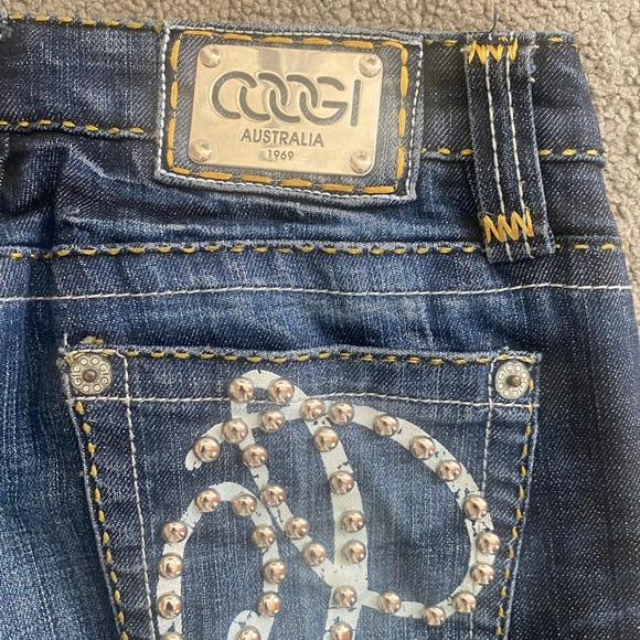 Coogi dark wash jeans size 7/8 - Picture 2 of 14
